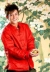 Edison Chen Trình diễn C Áo khoác rồng In Full Print Buckle Silk Tang phù hợp với mùa thu và mùa đông áo khoác the north face Trang phục Couple