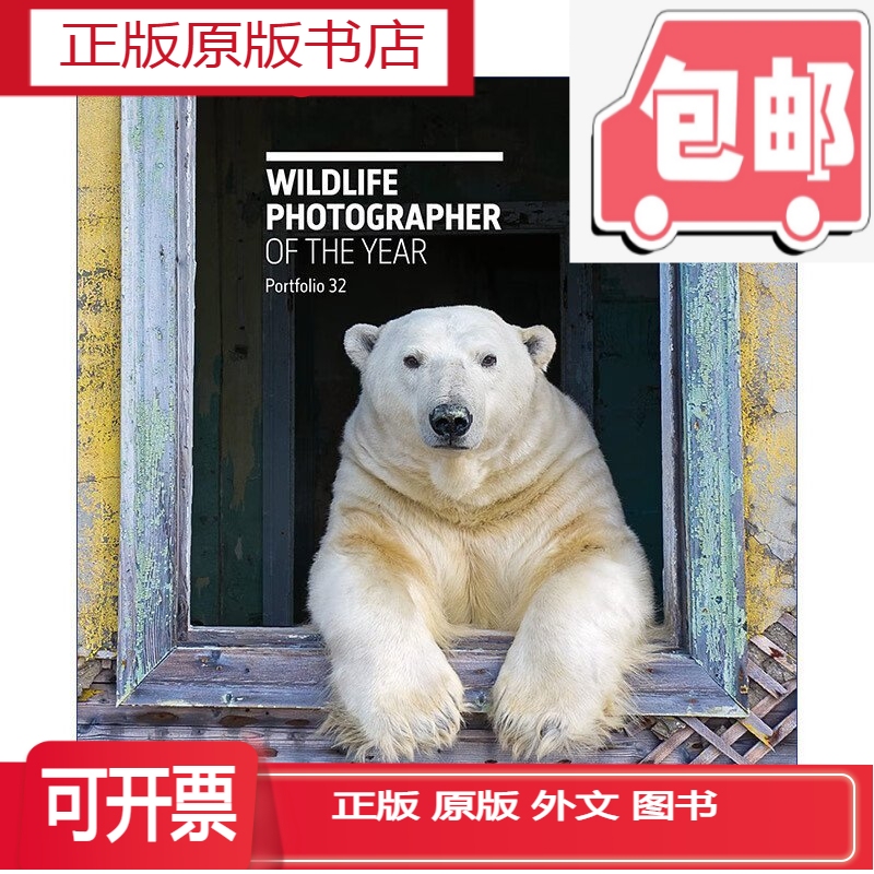 In Stock, Genuine Edition: Wildlife Photographer of the Year: Portfolio 32, Annual Wildlife Photographer of the Year Collection, Volume 32, Hardcover
