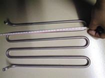 Octopus meatball machine spare parts Heating tube Electric fishball furnace heating tube Spare electric heating tube Straight tube Elbow