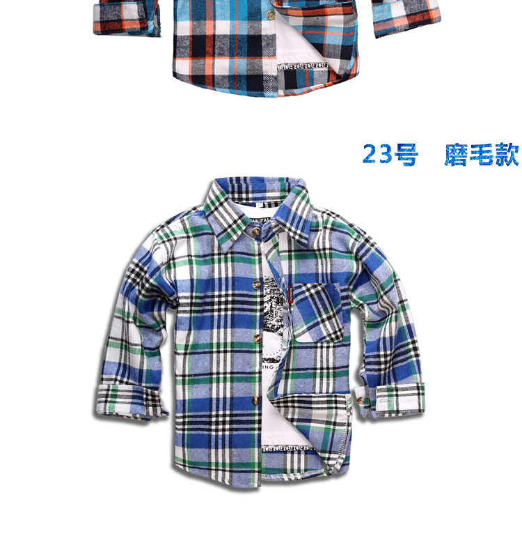 Chemise enfant CRAYON à manche longue - Ref 2083734 Image 29