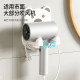 Bear hair dryer storage rack lazy air duct support