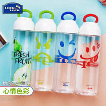 Music clasp plastic water Cup male and female students Summer Sports Fitness Travel cartoon portable pot food grade tea cup