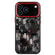 Carbon Fiber Red Splatter iPhone Case for iPhone 13 – 17