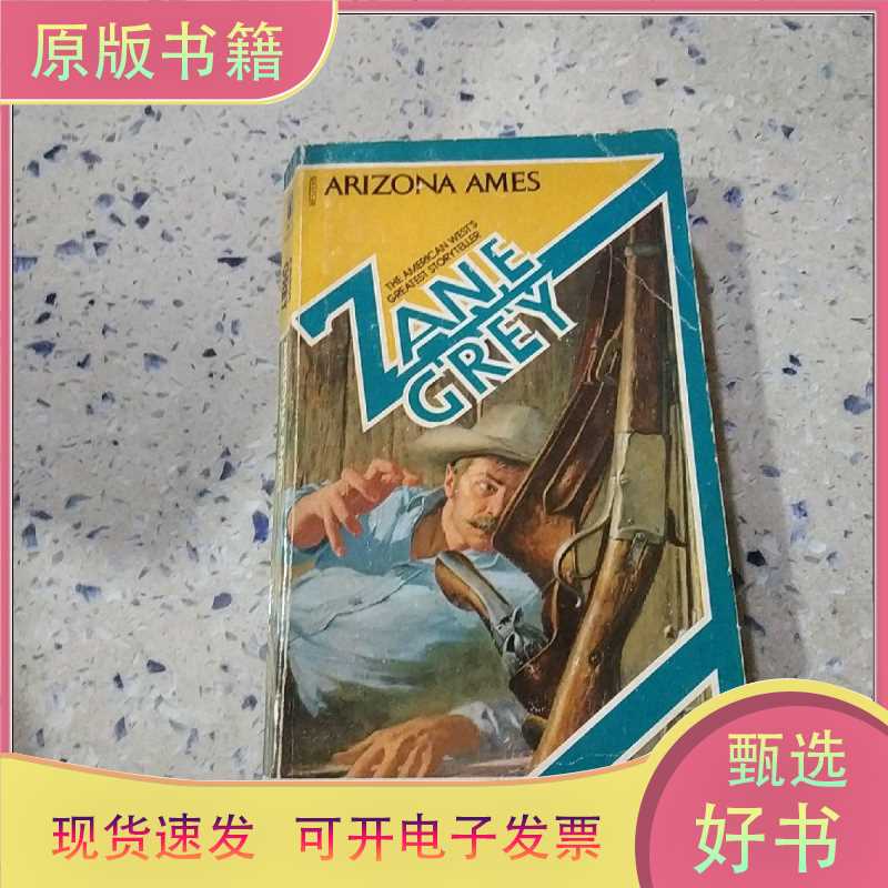 Arizona Ames【Arizona Ames, Zane Gray, English】 Poor Condition/