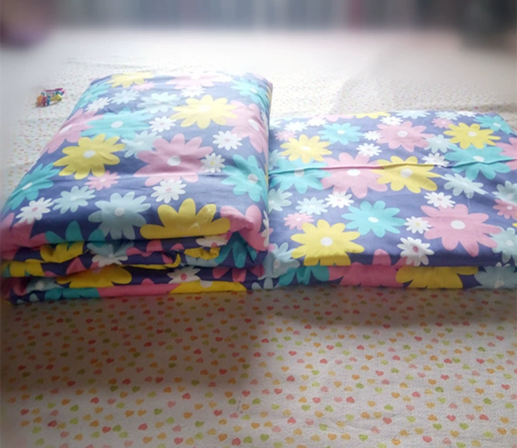 Có thể đặt tùy chỉnh độ dày twill cotton hoạt động 1.5 đơn 1.8, 2.0 đôi - Quilt Covers 	chăn phao everon	