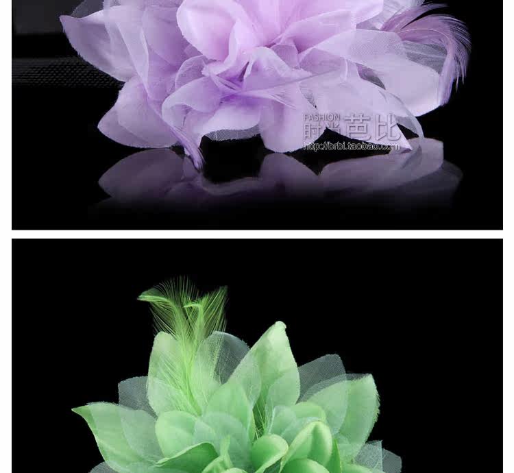 Broche femme en plume - Ref 1173678 Image 25