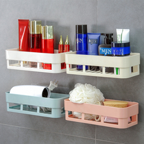 Toilet rack wall-mounted bathroom rack-free toilet suction cup bathroom storage tripod