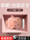 Hot water bottle rechargeable explosion-proof cute plush hot water bottle electric warmer for girls with dysmenorrhea foot warmer and hand warmer to warm the baby