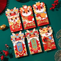 2024 Новый год Новый год Creative Personmazed Cartoon Red Bags Новый год Новый год Детский Новый год Новый год