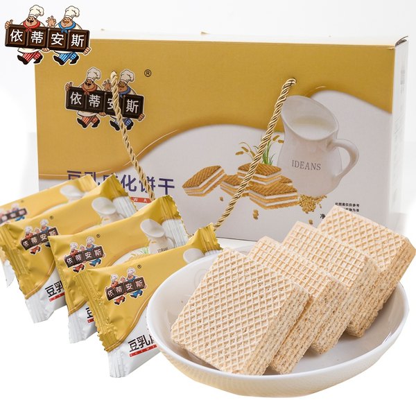 依蒂安斯 豆乳威化饼干 1000g 天猫优惠券折后¥29.9包邮(¥39.9-10) 依蒂安斯 豆乳威化饼干 1000g 天猫优惠券折后¥29.9包邮(¥39.9-10)