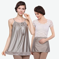 Bộ đồ bảo vệ bức xạ cho bà bầu mùa thu và mùa đông mùa đông bức xạ xác thực phù hợp với sợi bạc bảo vệ dây đeo đeo Dorocon áo khoác chống bức xạ
