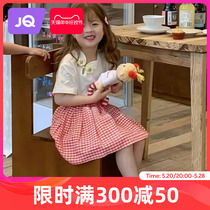 Jingqi girls dress summer dress 2024 new style childrens princess dress baby one-year-old dress summer style