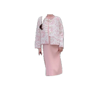Jingqi maternity wear 2024 new autumn and winter dress suit fashionable and age-reducing knitted vest dress two-piece set