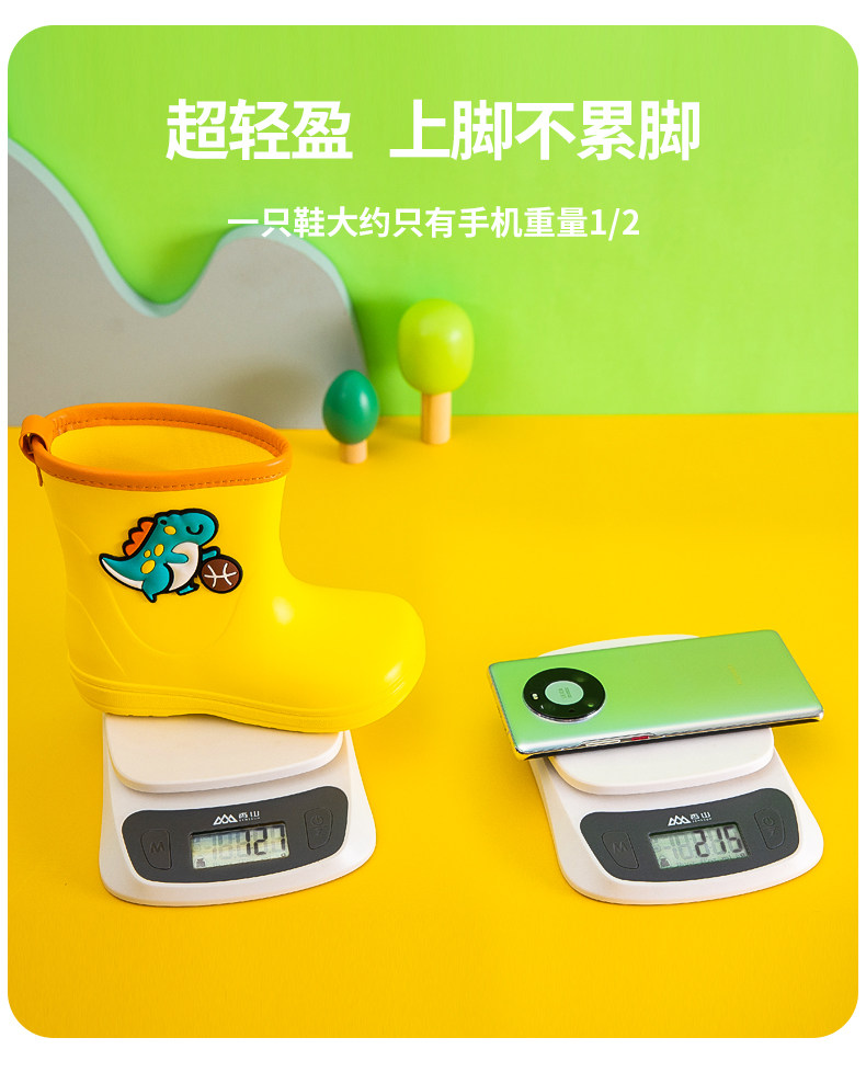 Детский водонепроницаемый нескользящий дождевик для мальчиков для школьников и студентов 