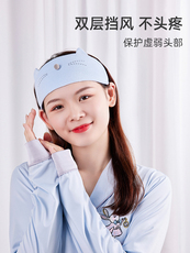 Повязка для роженицы 婧麒纯棉月子发带夏季头巾月子帽护额头薄款产后妇坐月子帽子春秋
