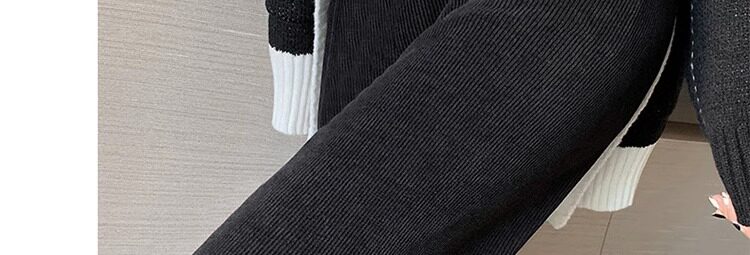 Беременные женщины широкие брюки ноги  婧麒孕妇裤欧棉阔腿裤春秋外穿直筒裤小个子休闲裤透气孕妇装秋装 JOYNCLEON