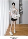 ❤️Хит продаж [белая Fujiya + черные шорты] Jwc60810A