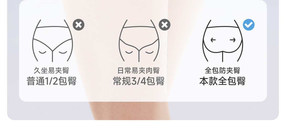 JQ婧麒产后高腰内裤纯棉不磨刀疤加长裆收腹月子期剖腹产专用内裤 — 19