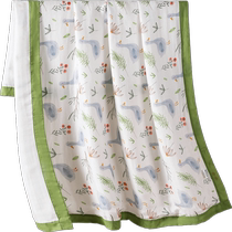 Jingqi baby blanket baby bamboo cotton blanket newborn gauze summer cool quilt summer thin childrens air conditioning summer cool quilt