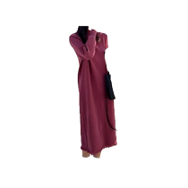 Maternity wear autumn wear 2024 new dress high-end wear during pregnancy slimming turtleneck sweatshirt knitted long skirt