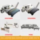 Nội thất đôi Tiger Nội thất toàn bộ nhà Hai phòng Một phòng khách Sofa Bàn cà phê Bàn kết hợp tủ giường - Bộ đồ nội thất giường hộp