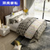 Nội thất đôi Tiger Giường đơn giản hiện đại Phòng ngủ chính 1,8 mét tiết kiệm 1,5m Giường đôi đa năng 15ZN2 - Giường giường giá rẻ Giường