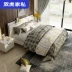 Nội thất đôi Tiger Giường đơn giản hiện đại Phòng ngủ chính 1,8 mét tiết kiệm 1,5m Giường đôi đa năng 15ZN2 - Giường