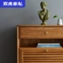 Nội thất Shuanghu Tủ đựng giày bằng gỗ rắn kiểu Bắc Âu đơn giản, hiện đại, đa chức năng lối vào tủ đựng giày công suất lớn 19N1 - Buồng