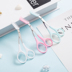 Kéo cắt lông mày bằng lông mày chải nhỏ Kiểu mẫu Hàn Quốc cho người mới bắt đầu tông đơ bộ dụng cụ trang điểm - Các công cụ làm đẹp khác đồ bấm mi Các công cụ làm đẹp khác