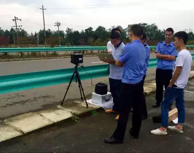 Portable high-definition speedometer, high-precision narrow-wave radar speed camera system, universal in the factory area of traffic police forces