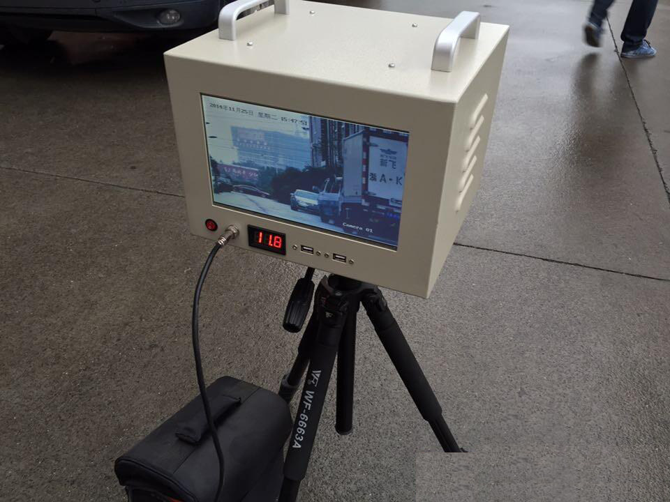 Supply HT3000-G mobile portable high definition overspeed capture radar speedometer All 