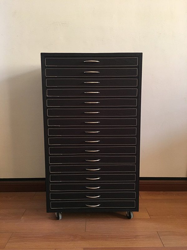 Meiyida New Optical Display Cabinet, High-End Eyewear Display Box, Oxford Cloth Eyewear Storage Cabinet, Movable