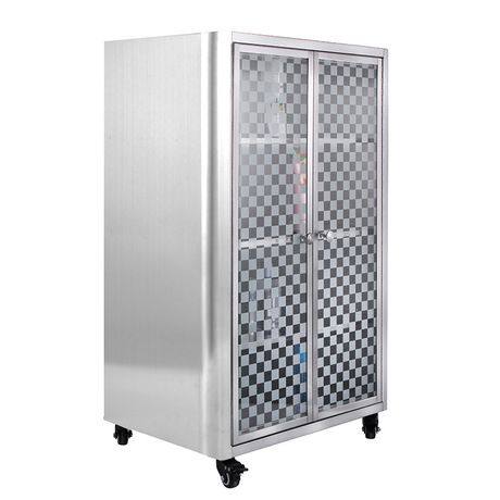 Stainless steel cabinet Floor storage cabinet Balcony floor cabinet Bathroom storage side cabinet Kitchen overall cabinet storage bowl and plate cabinet Bowl and plate cabinet