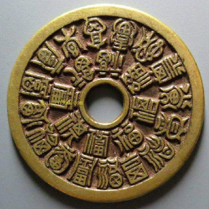 (48mm final extreme version of extra-large 24 fu suo) plus knife mother money fine casting pure silver 24 fu shou to spend 24 fu shou