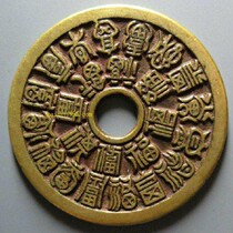 (48mm final extreme version of extra-large 24 fu suo) plus knife mother money fine casting pure silver 24 fu shou to spend 24 fu shou