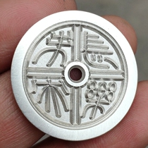 (30mm long music not to be forgotten) The large desert silversmith full net original design hand sculpted mother money fine casting