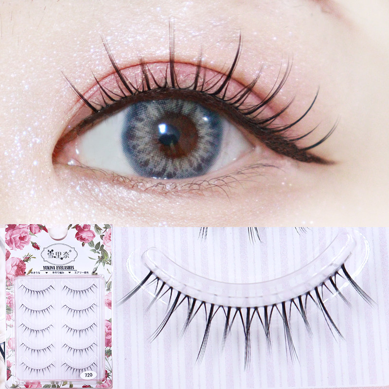 Fairies gross false eyelash whole piece of style little devil Sherinay false eyelash woman natural emulated eyelash 720