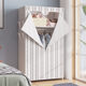 Simple cloth wardrobe dormitory rental bedroom single economical small apartment wardrobe assembly clothes storage locker