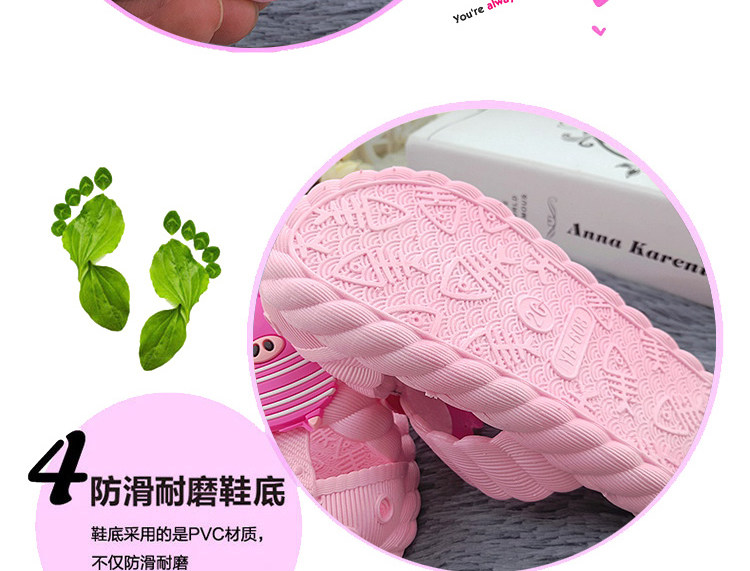 Chaussons enfants en autre pour été - semelle caoutchouc naturel - Ref 1006180 Image 32