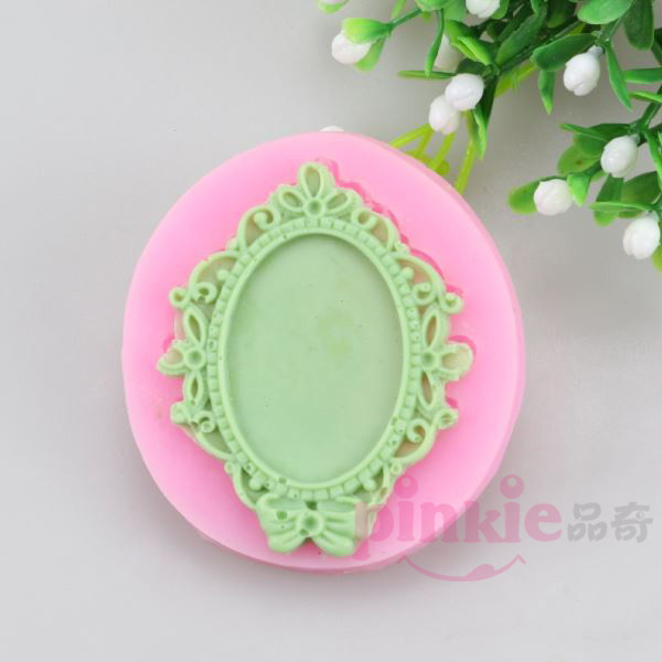 Gương fondant handmade DIY bánh trang trí sô cô la Epoxy kẹo bếp phục vụ đất sét silicone khuôn khay làm kem