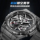 Подарок Танабаты Rarone Renault Gemini Y Watch Мужские полые механические часы Деловые часы для студентов mini 2