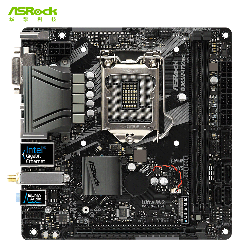 Huaqing B365M Itx Msi B250Itx Motherboard B250Ipro