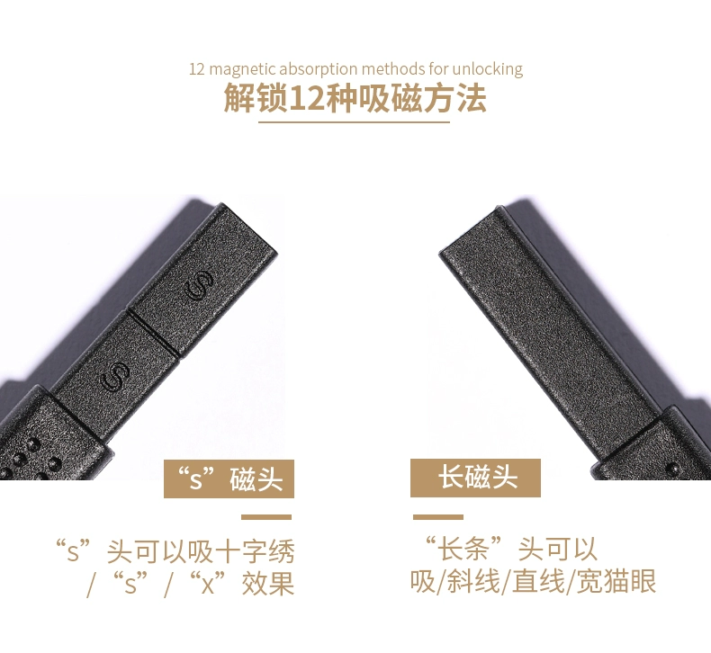 Nail Art Cat Eye Magnet Strong Magnet Fancy Đa mục đích Cat Eye Nail Oil Keo Magnet Flux Magnet Tool - Công cụ Nail