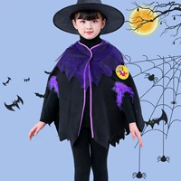 Halloween quần áo trẻ em cô gái phù thủy trang phục phù thủy cô gái áo choàng áo choàng cosplay trang phục trang phục biểu diễn động vật cho bé