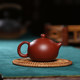 Zisha teapot ມືບໍລິສຸດ Pan Ruiling ຄວາມອາດສາມາດຂະຫນາດນ້ອຍ Dahongpao Xishi 100cc teapot ແບບຈີນ Yixing City