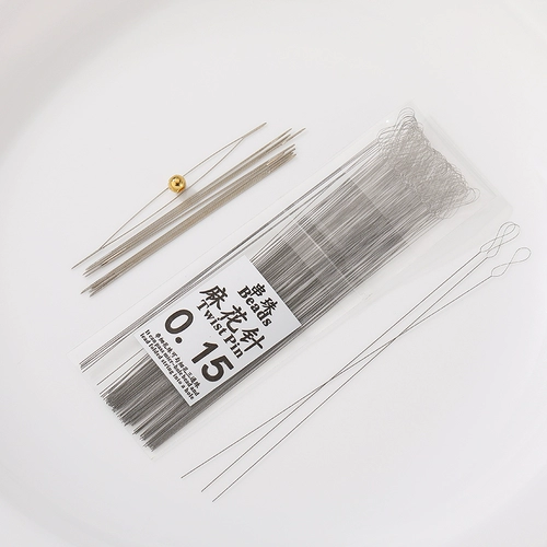 Игла для бисера с косичкой, бусины ручной работы, аксессуар, аксессуары