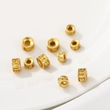 Браслет ручной работы, ожерелье, бусины, аксессуар, аксессуары, золотой цвет, DIY