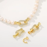 Браслет, ожерелье, аксессуар, аксессуары, 18 карат, золотой цвет, четырехлистный клевер, DIY