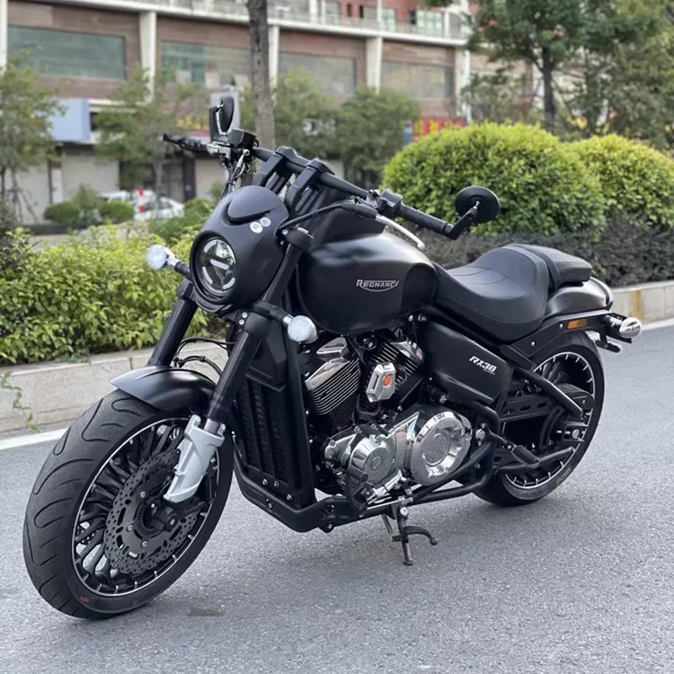 Rexrekadi RX3 круиз Принц Ретро мотоцикл V-образный двойной цилиндр 250cc двигатель можно сесть на лицензию