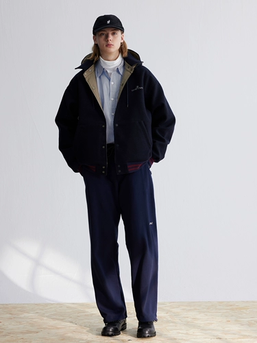 Двусторонная съемная шерстяная бейсбольная ретро куртка, шерстяное пальто для отдыха, в американском стиле